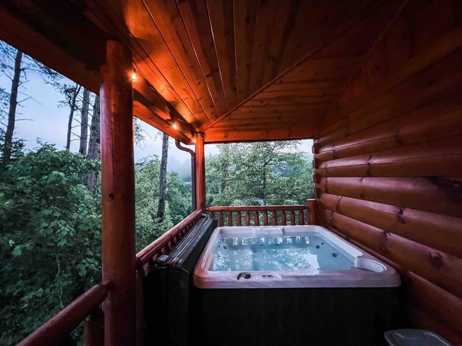 Indoor Heated Pool Hot Tub Cabin Sevierville Exterior foto